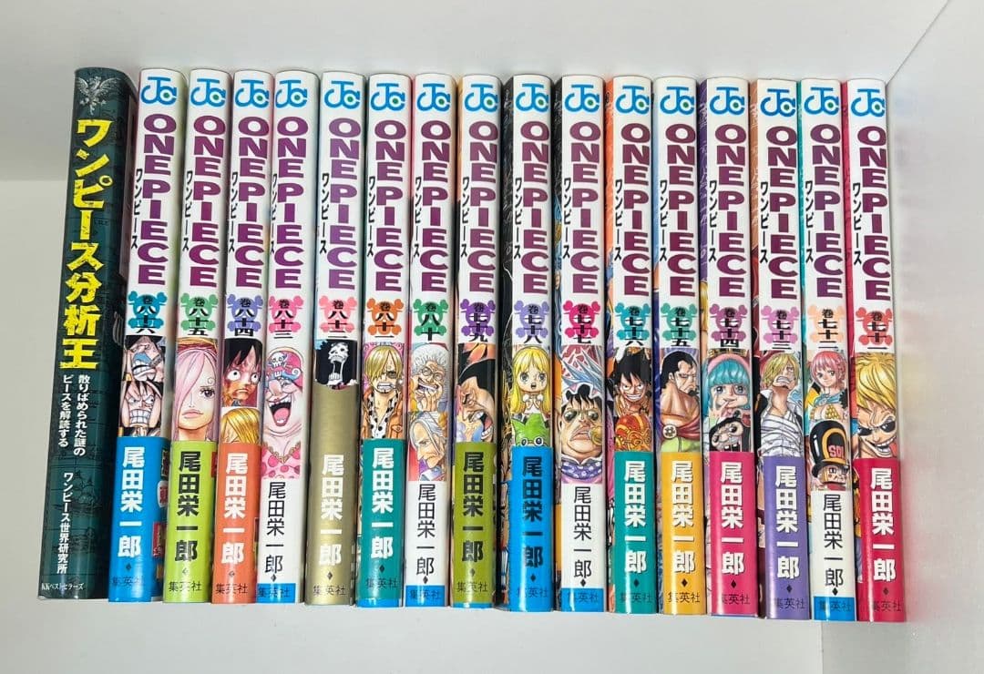 ワンピース 1~86巻+ワンピース分析王