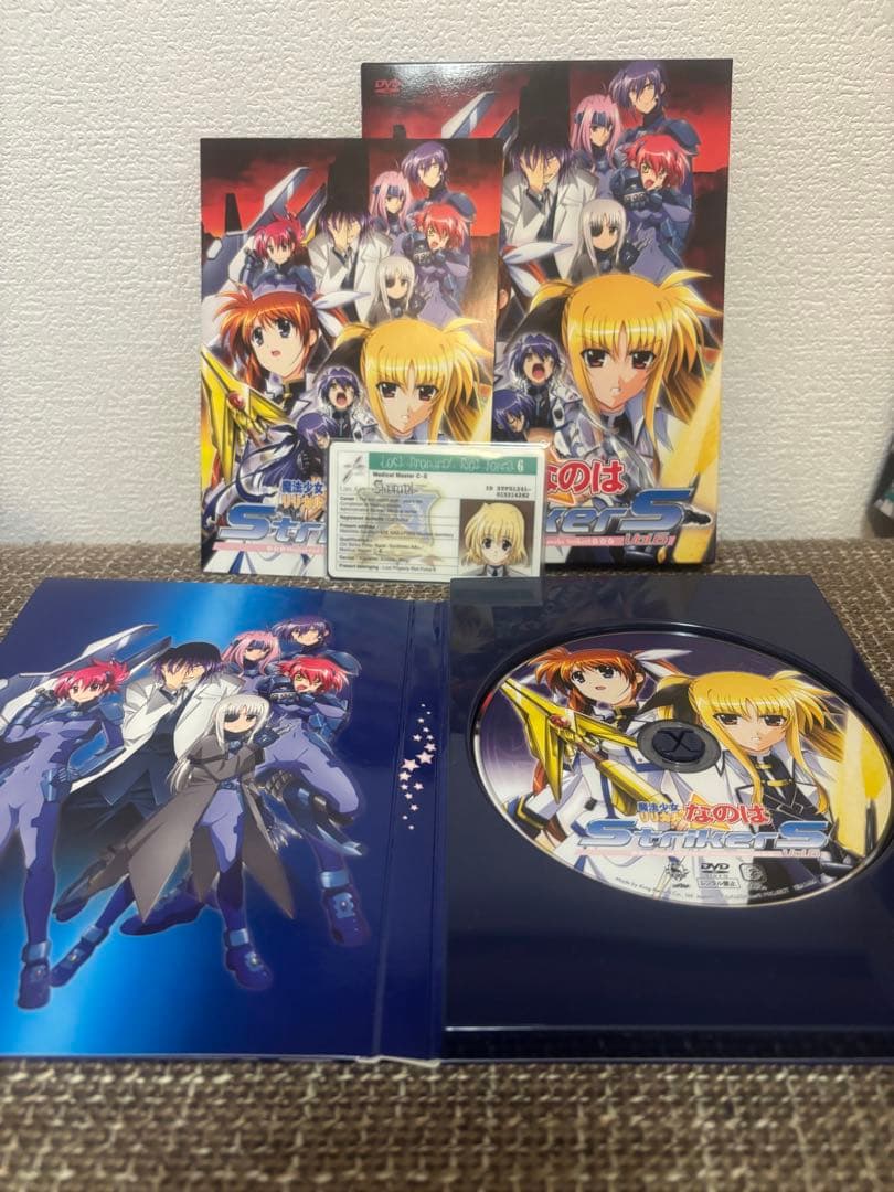 【美品】魔法少女リリカルなのは StrikerS 9巻DVD＋特典IDカード付