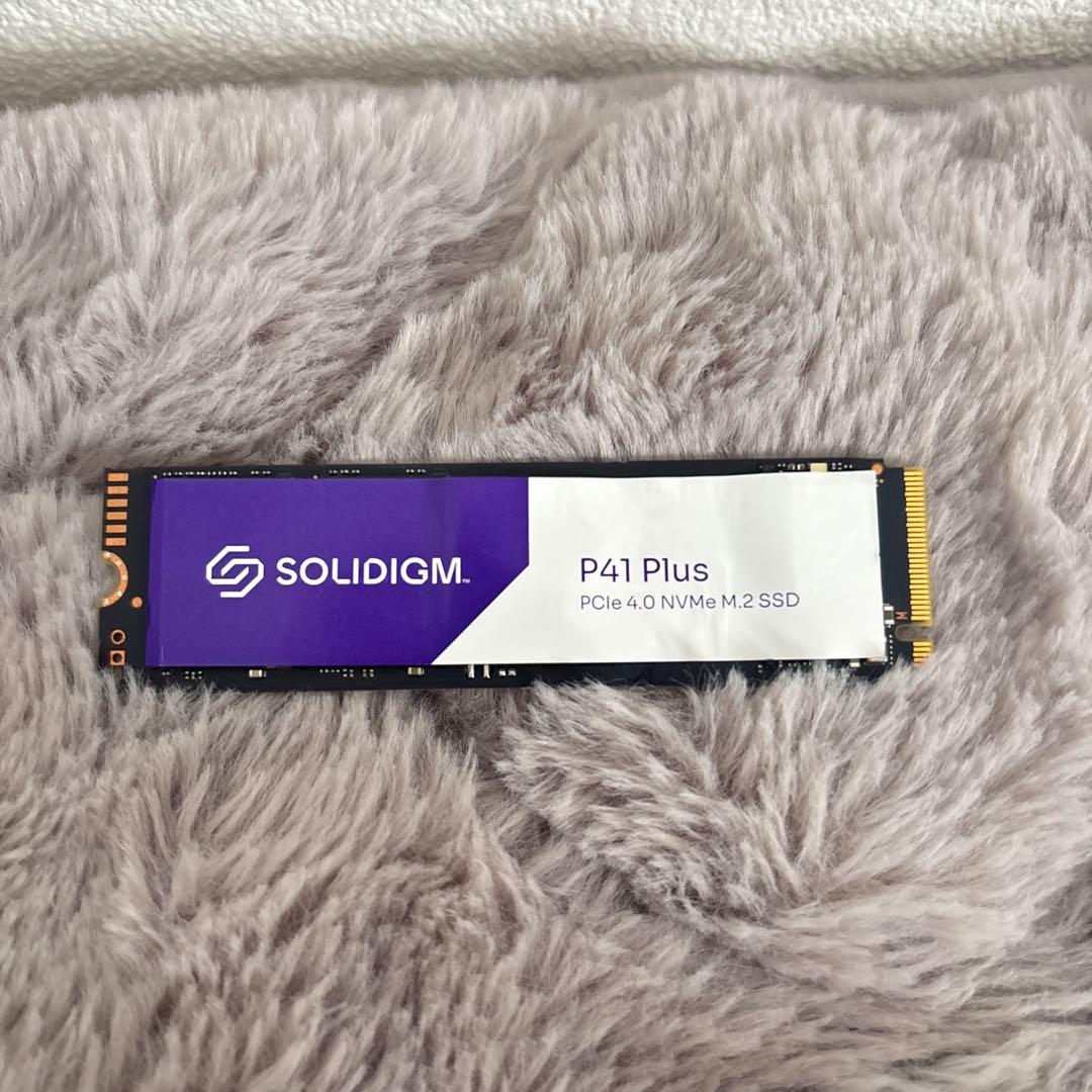 内蔵型SSD SOLIDIGM PCIe4 M2 NVMe SSD 2TB P41Plus