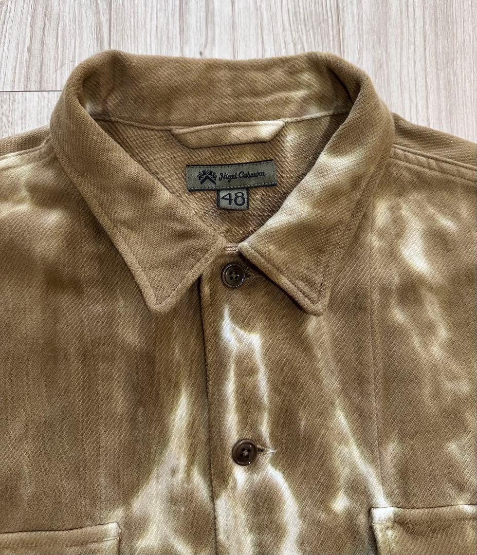 ナイジェル・ケーボン/Nigel Cabourn ブラウン タイダイ ジャケット