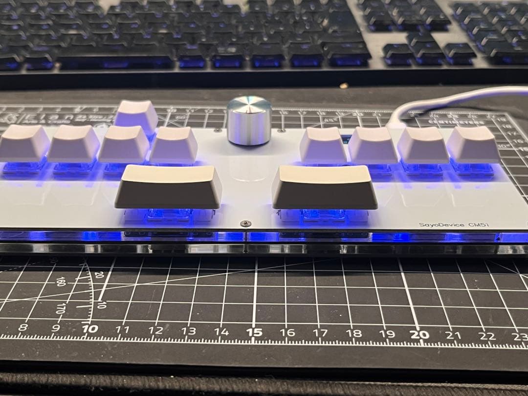 【動作確認済】DJMAXコントローラー　音ゲーコントローラーホワイトB