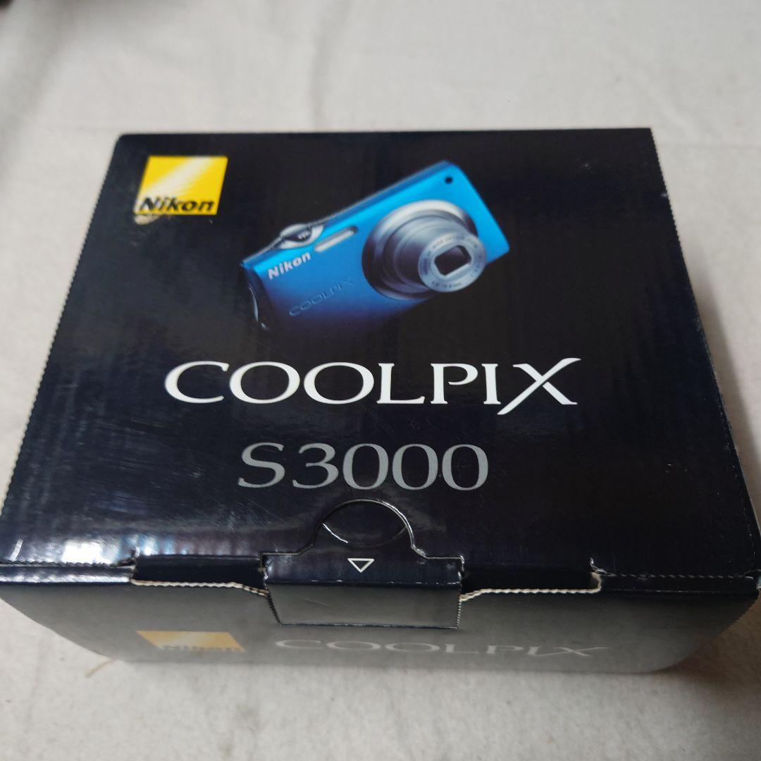 Nikon COOLPIX .S3000デジタルカメラ 青