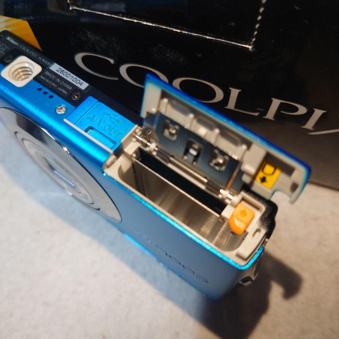 Nikon COOLPIX .S3000デジタルカメラ 青