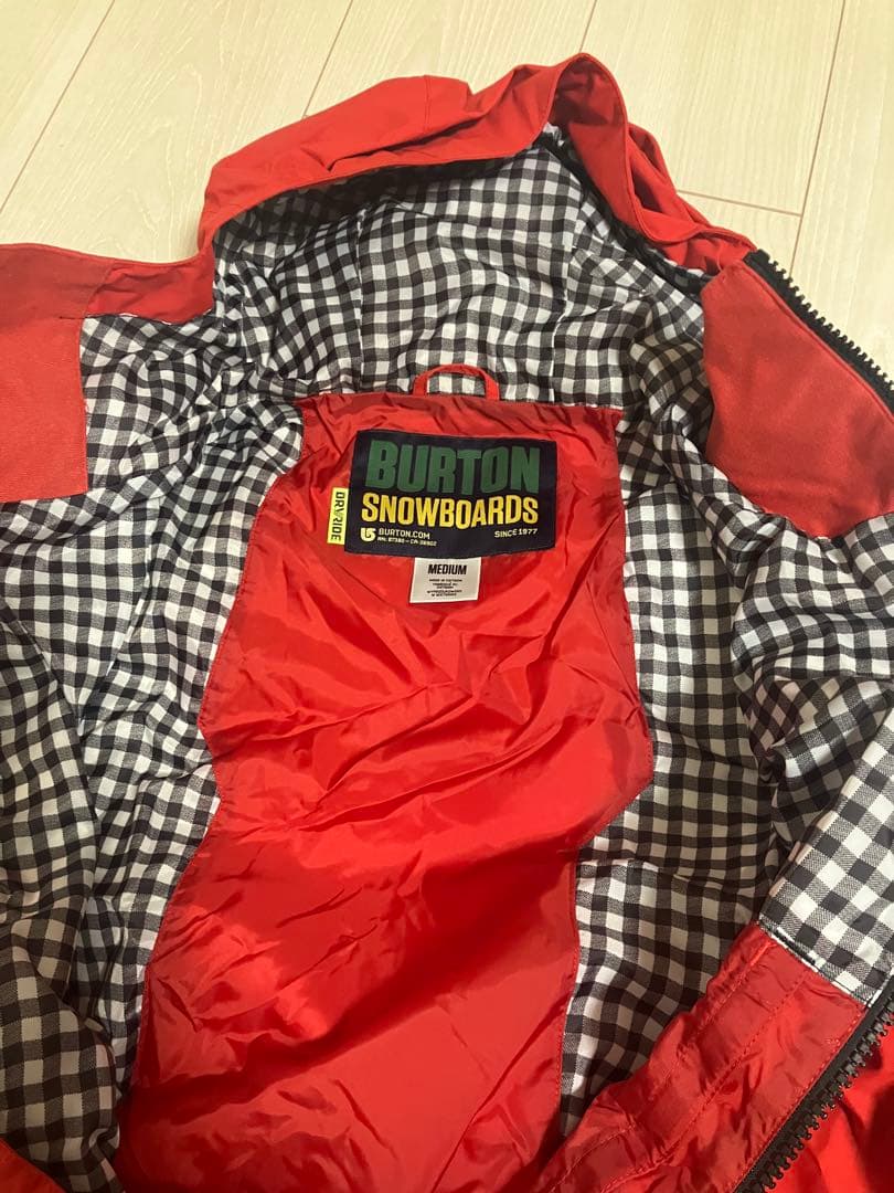 BURTON スノーボードウェア上下ミトン付き