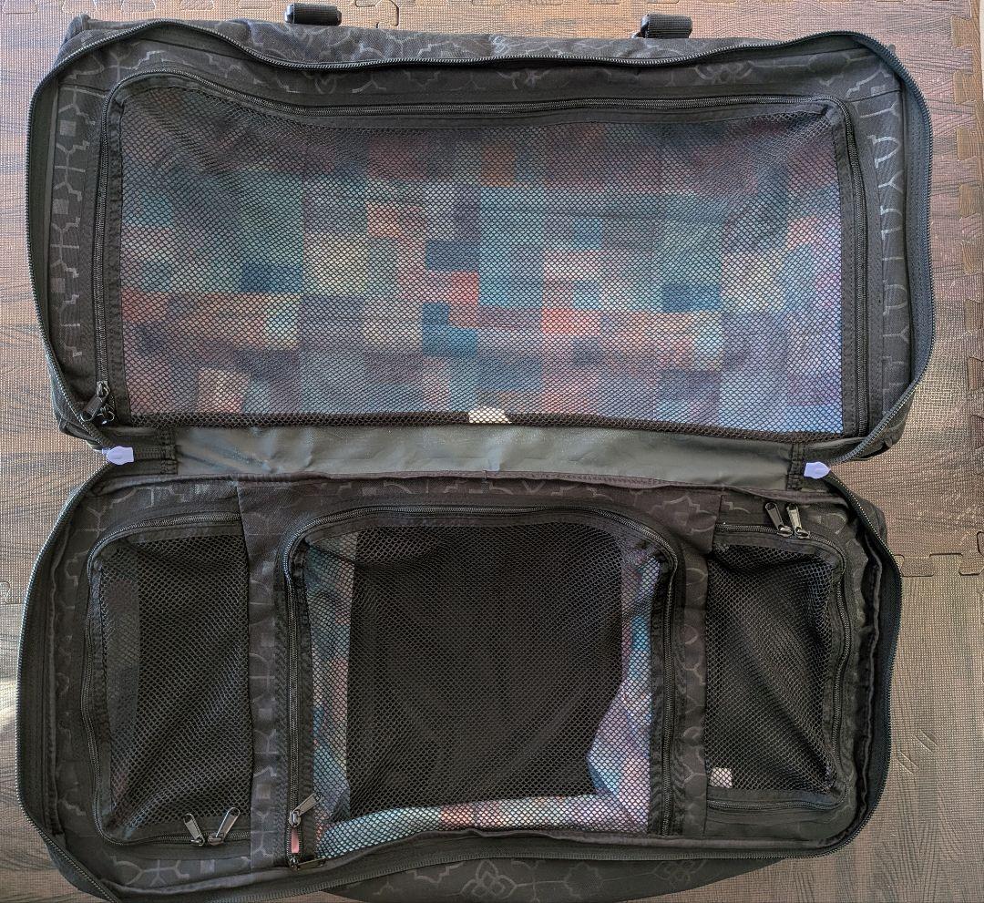 スーツケース　DAKINE SPLIT ROLLER 65L 黒