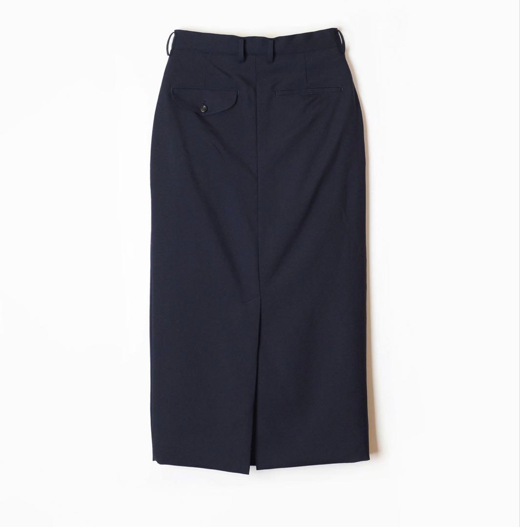 スカート HOLIDAY WOOL DRAWSTRINGS 2TUCK SKIRT