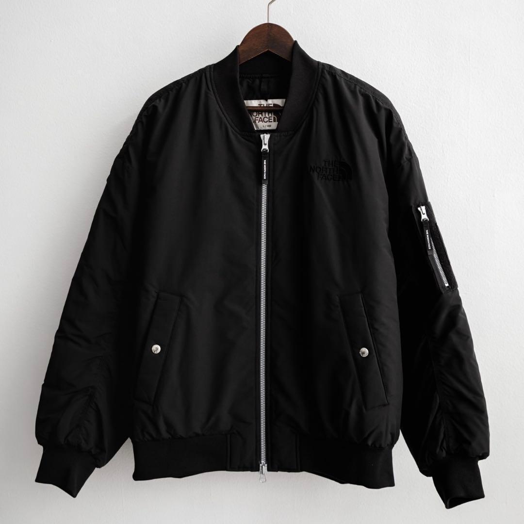 完売品⭐︎ノースフェイス　ジャケット　2XL　ブラック黒＊MA-1　韓国限定