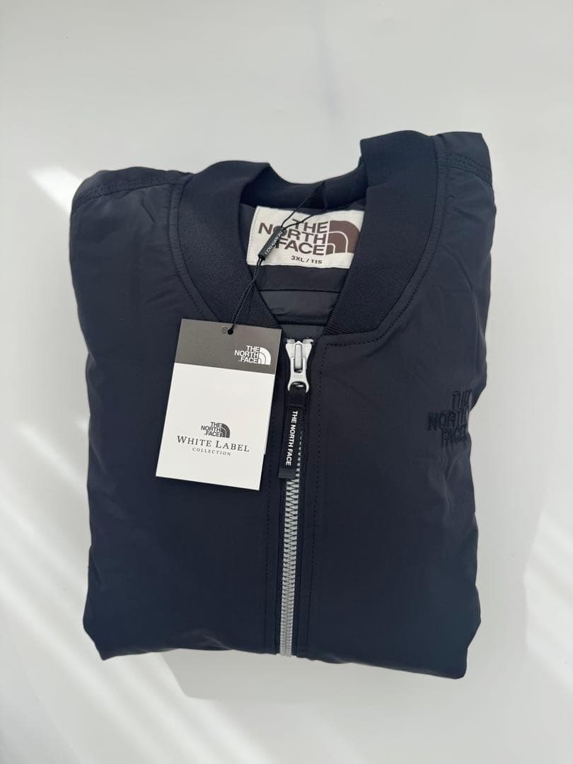 完売品⭐︎ノースフェイス　ジャケット　2XL　ブラック黒＊MA-1　韓国限定