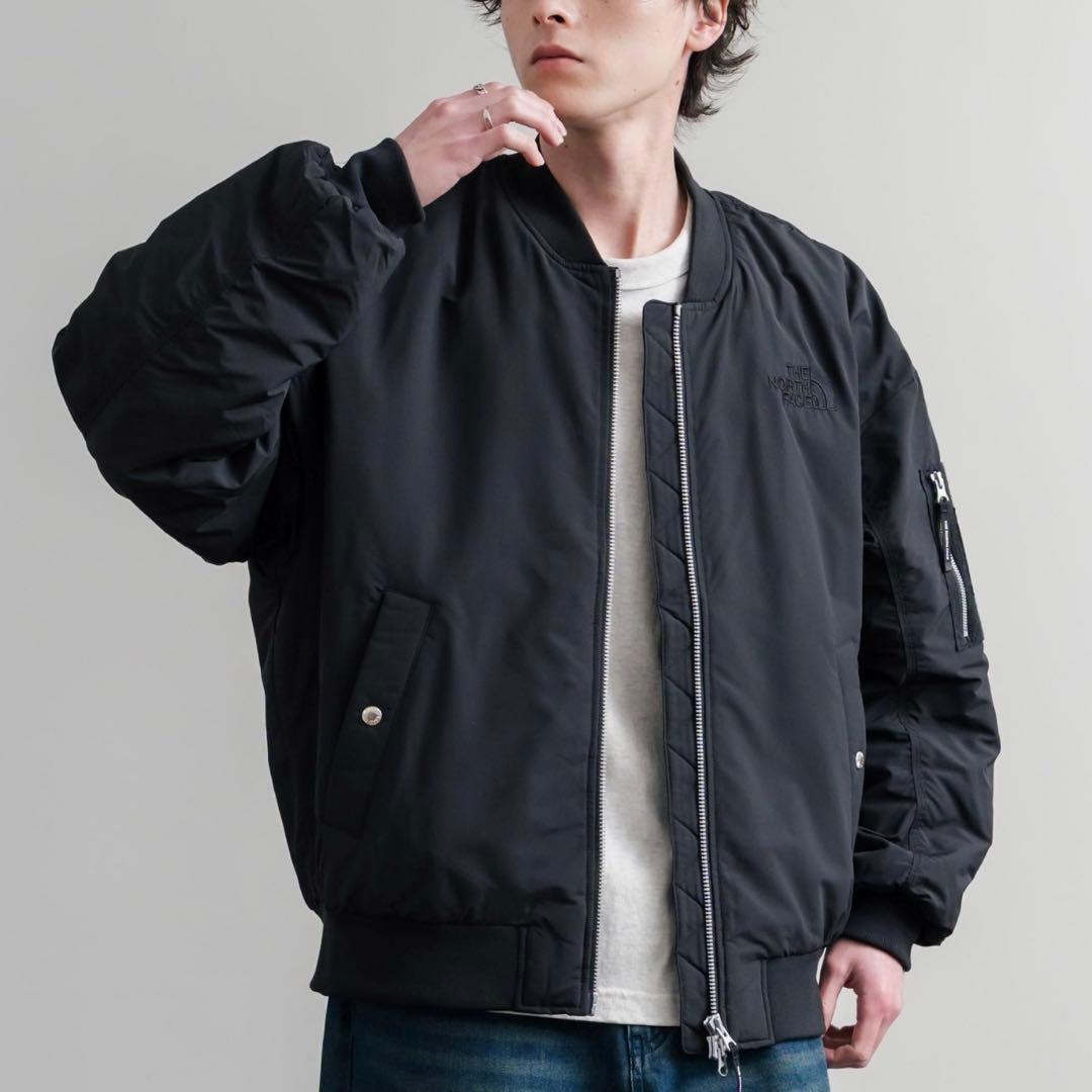 完売品⭐︎ノースフェイス　ジャケット　2XL　ブラック黒＊MA-1　韓国限定