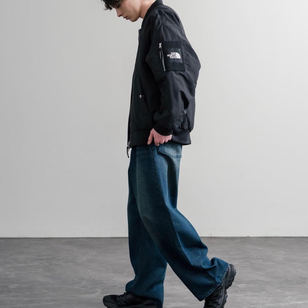 完売品⭐︎ノースフェイス　ジャケット　2XL　ブラック黒＊MA-1　韓国限定