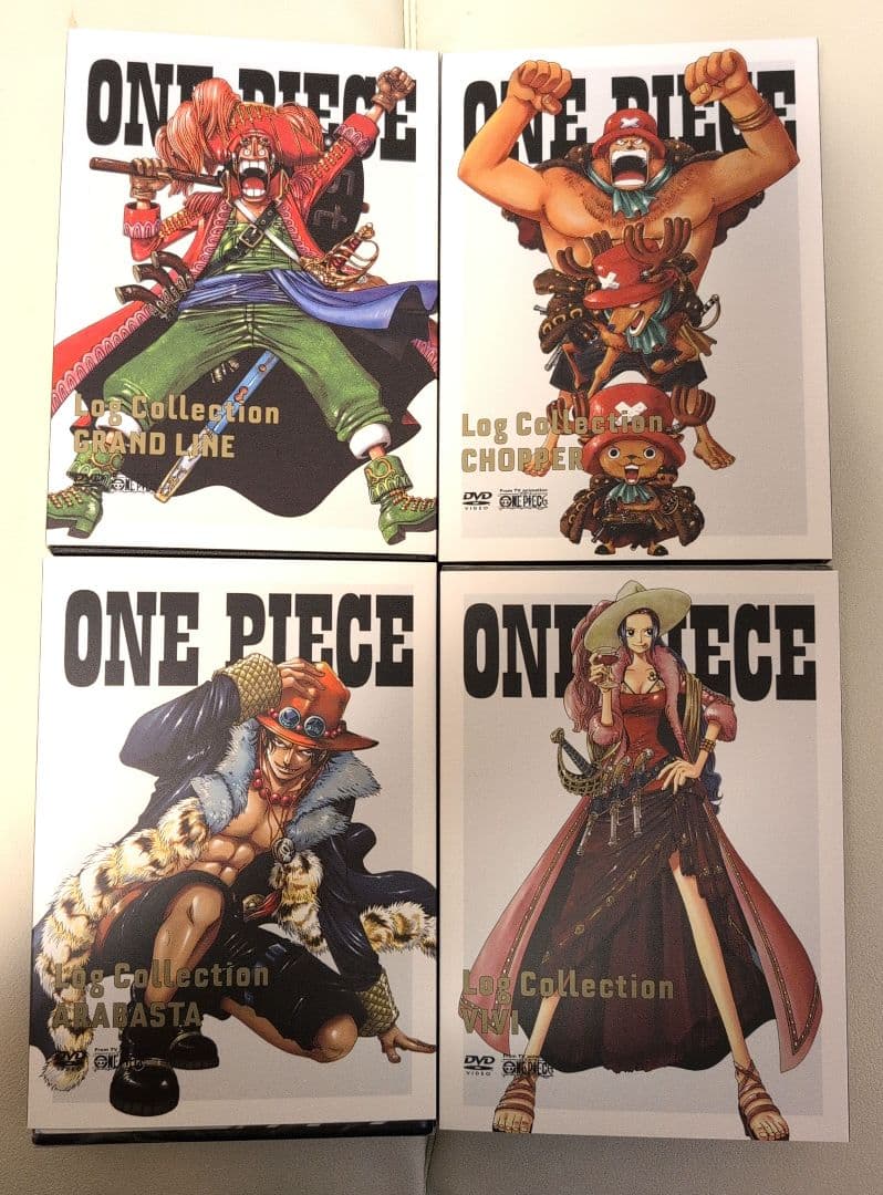 ONE PIECE ログコレクションDVDセット 未開封 まとめ売り