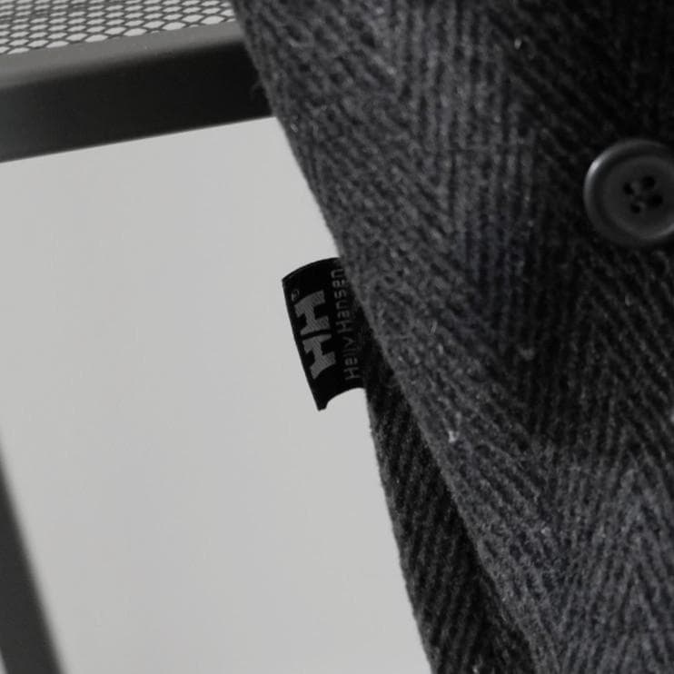 【美品】HELLY HANSEN ヘリンボーン ダッフルコート L ロング丈