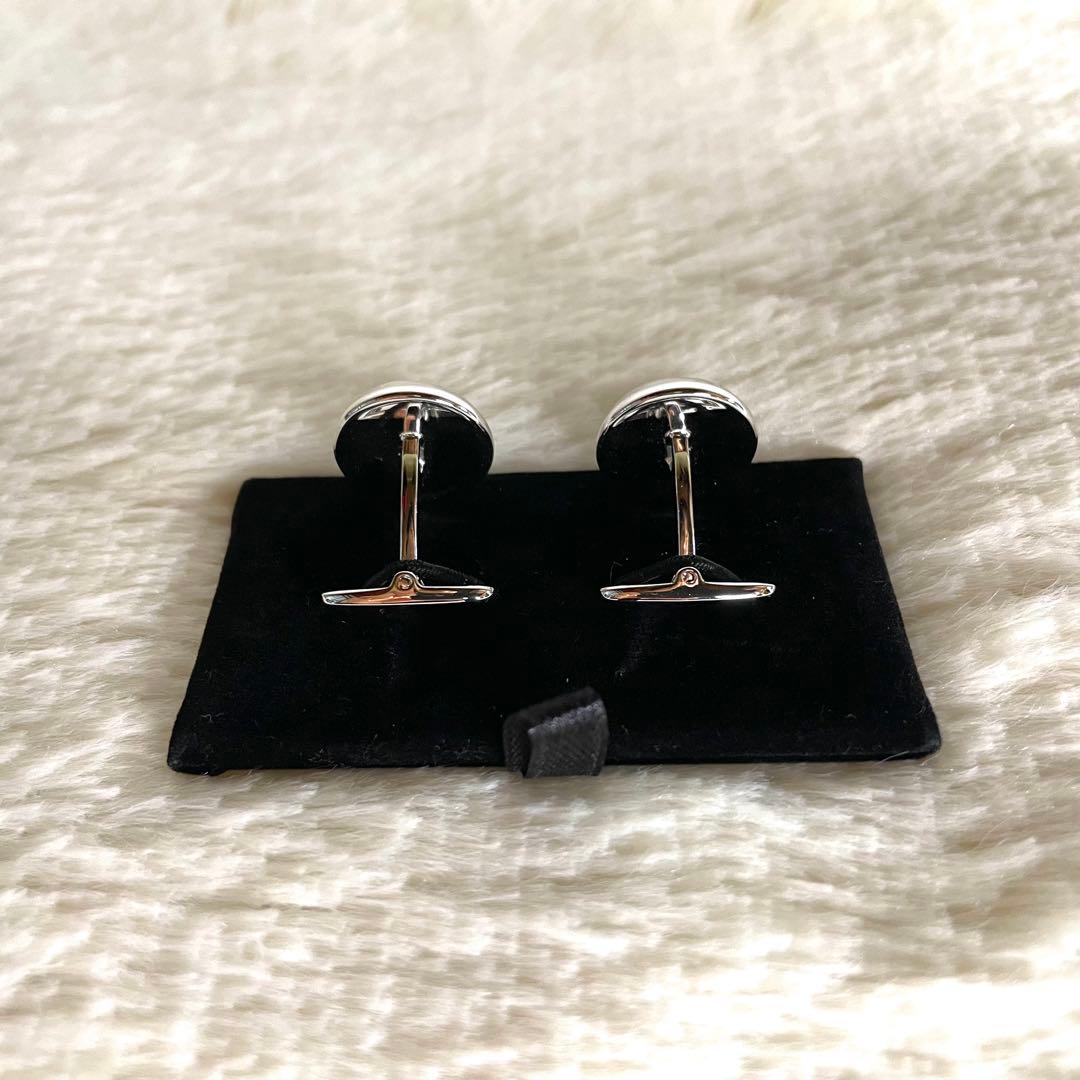 【未使用保管】BURBERRY BLACK LABEL カフスボタン ホースロゴ