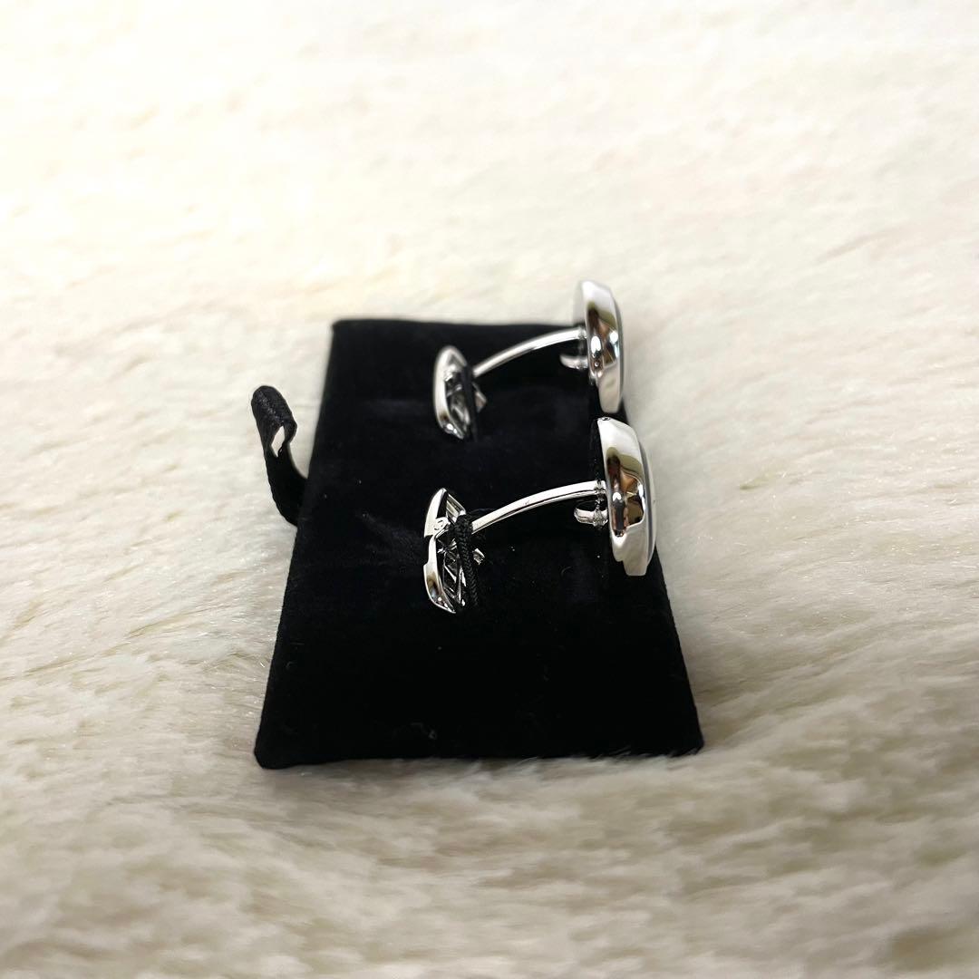【未使用保管】BURBERRY BLACK LABEL カフスボタン ホースロゴ