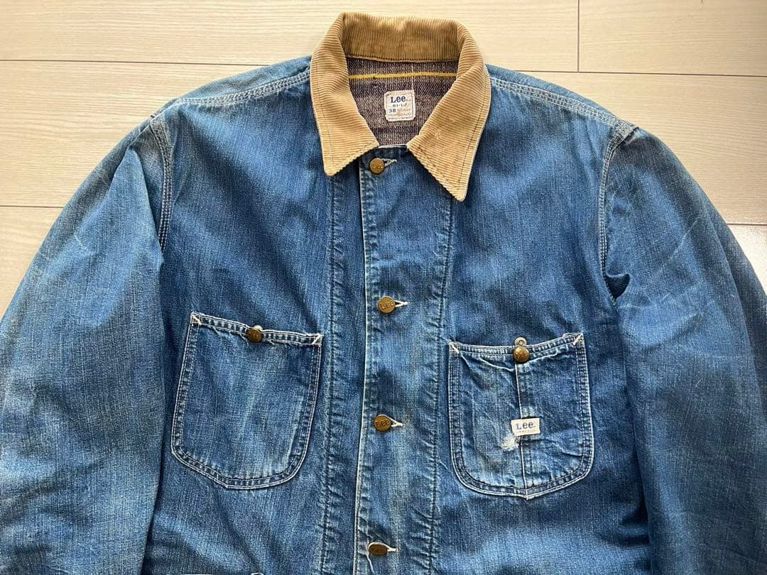 60S 70S ヴィンテージ古着　 Lee デニムカバーオール 81-LJ