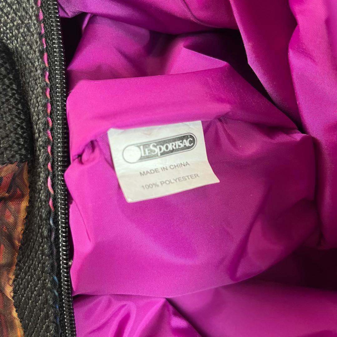 未使用級　LeSportsac ポーチ付き　2way ボストンバッグ
