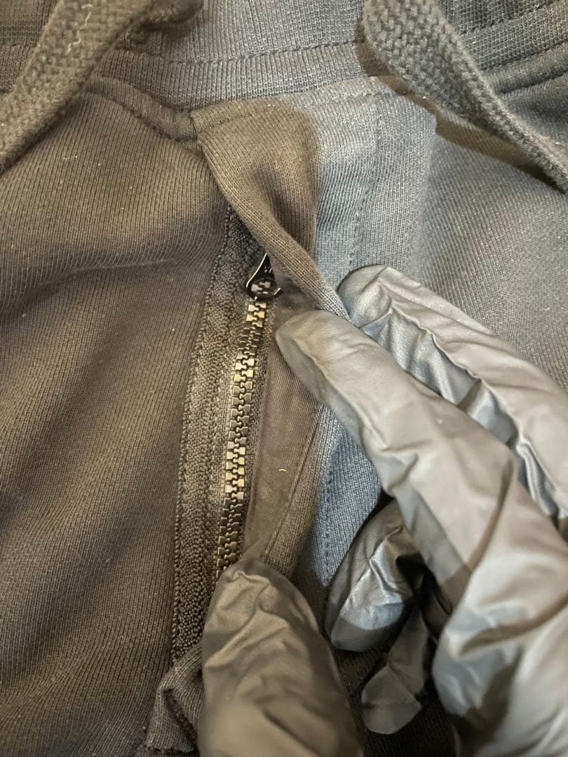 STONE  ロゴパッチ　スウェットパンツ　ブラック　Sサイズ
