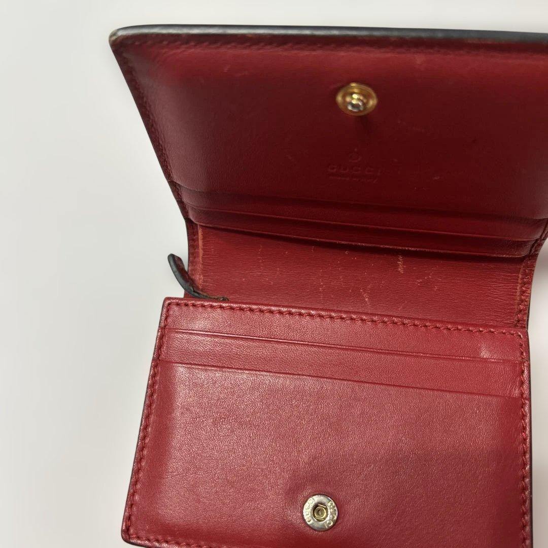 GUCCIグッチ　折り財布　ブルームス　花柄