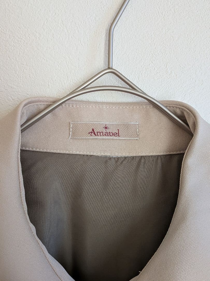 【新品】Amavel　アマベル　クラウンナイトミリタリー　ワンピース　カーキ