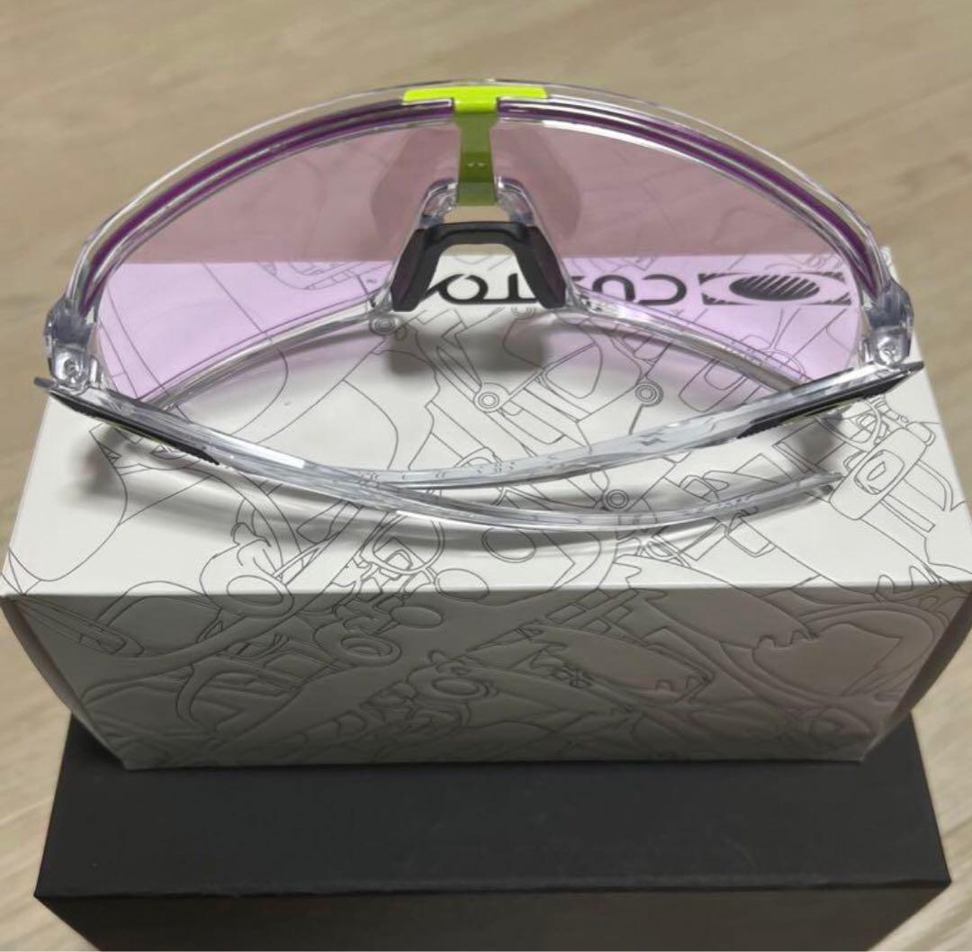 OAKLEY CUSTOM サングラス クリアフレーム パープルレンズ　値下げ中