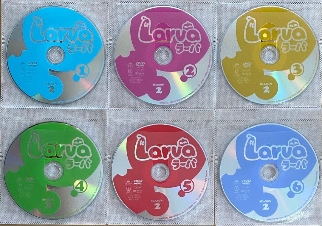 ラーバ シーズン1〜3 DVD全18巻セット