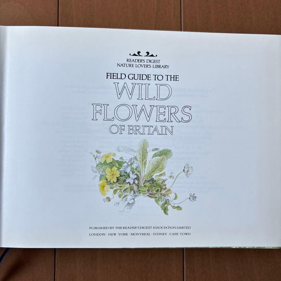 イギリス　植物図鑑　洋書