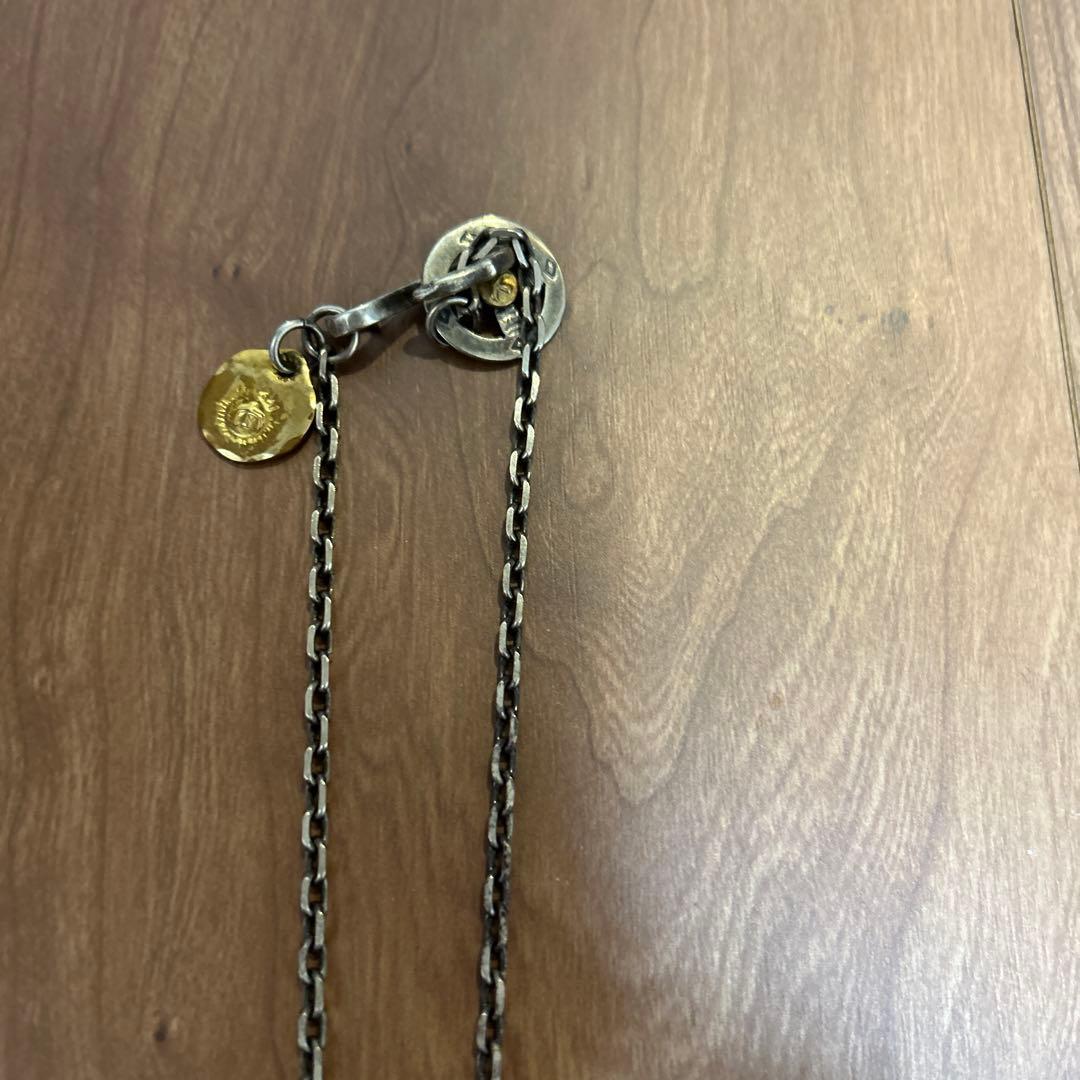 フェザーネックレス　ハンドメイド