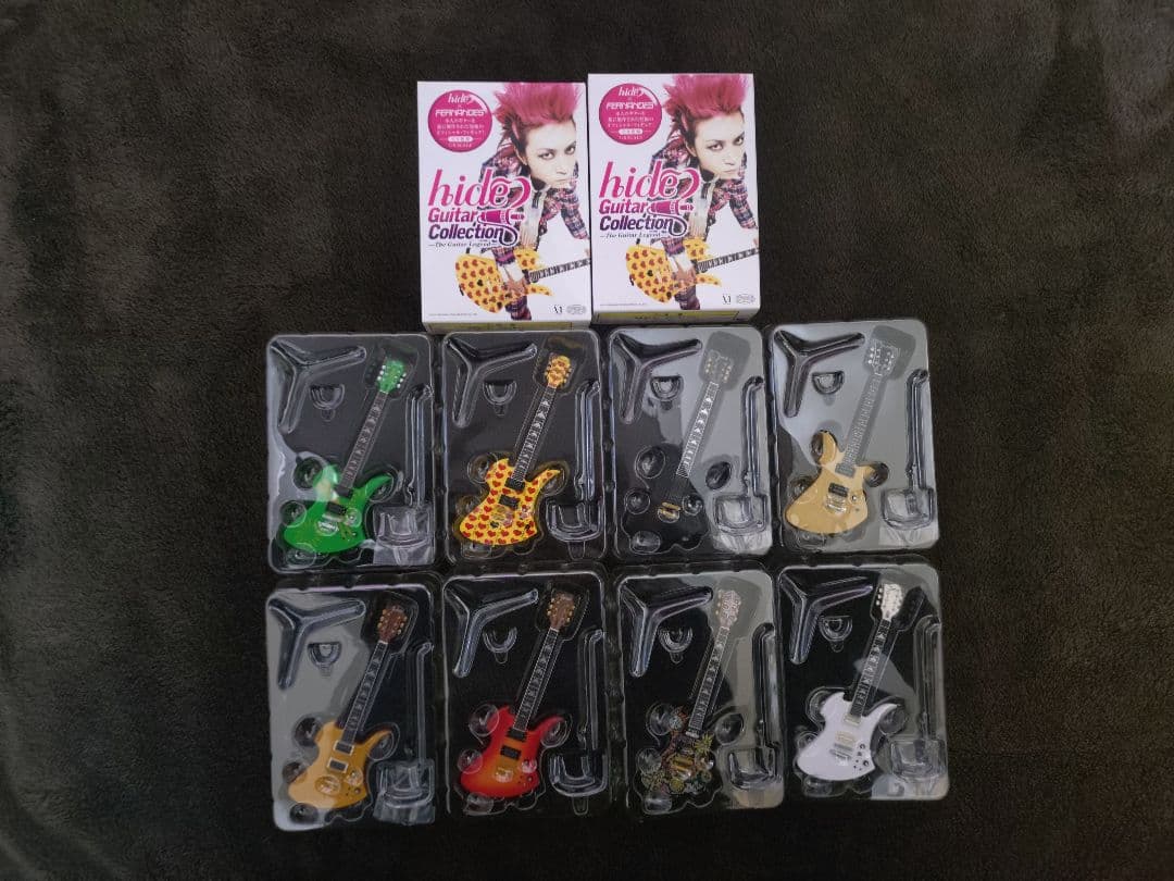 hide Guitar Collection 1/8スケール フルコンプセット