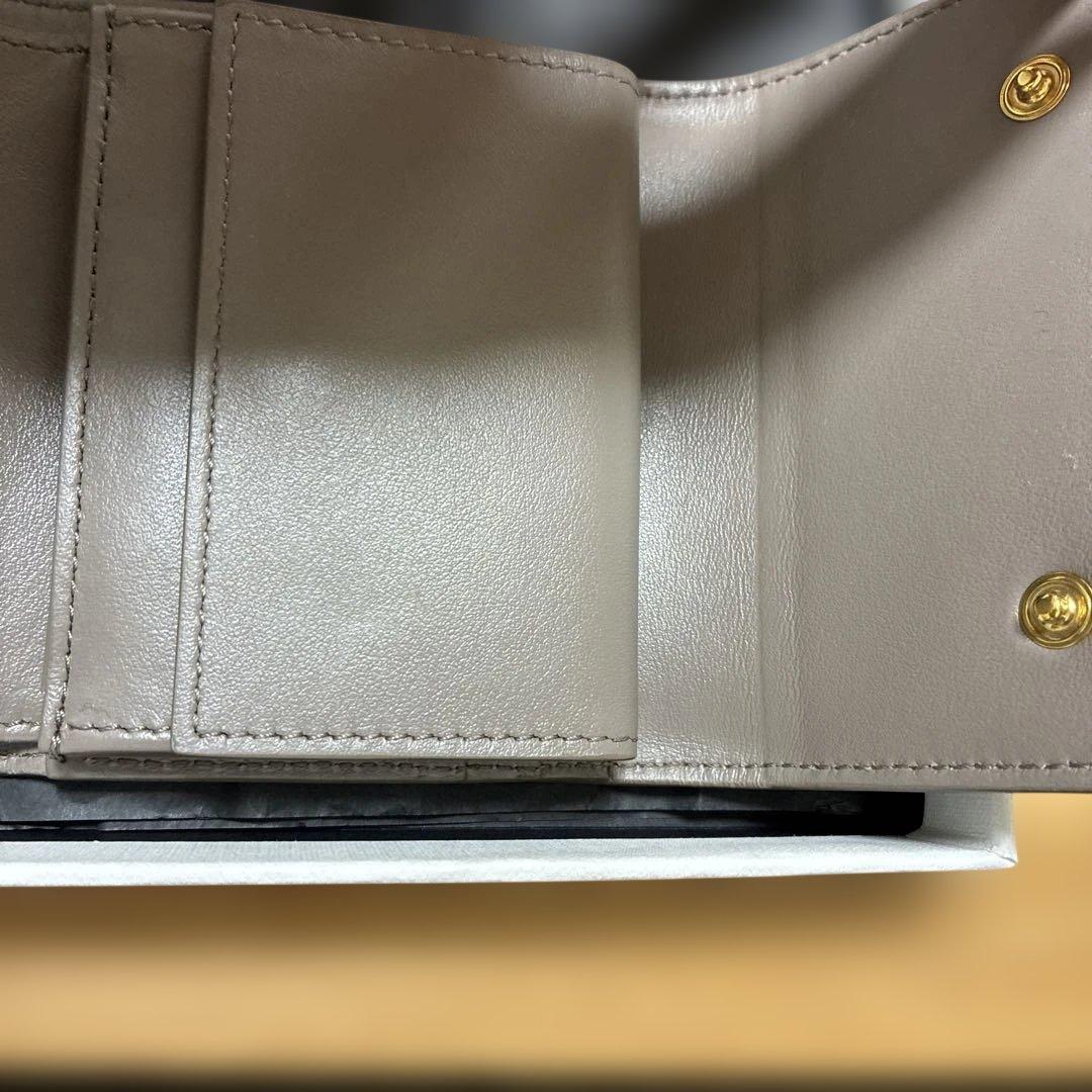 CELINE Small Trifold Wallet三つ折り財布 グレー
