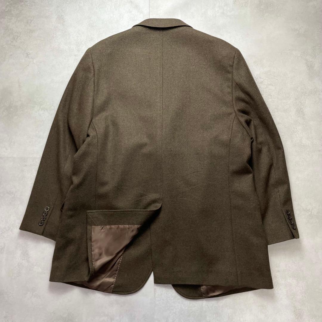 極美品/MOON✨ブルックスブラザーズ マディソン カシミヤ テーラード XL