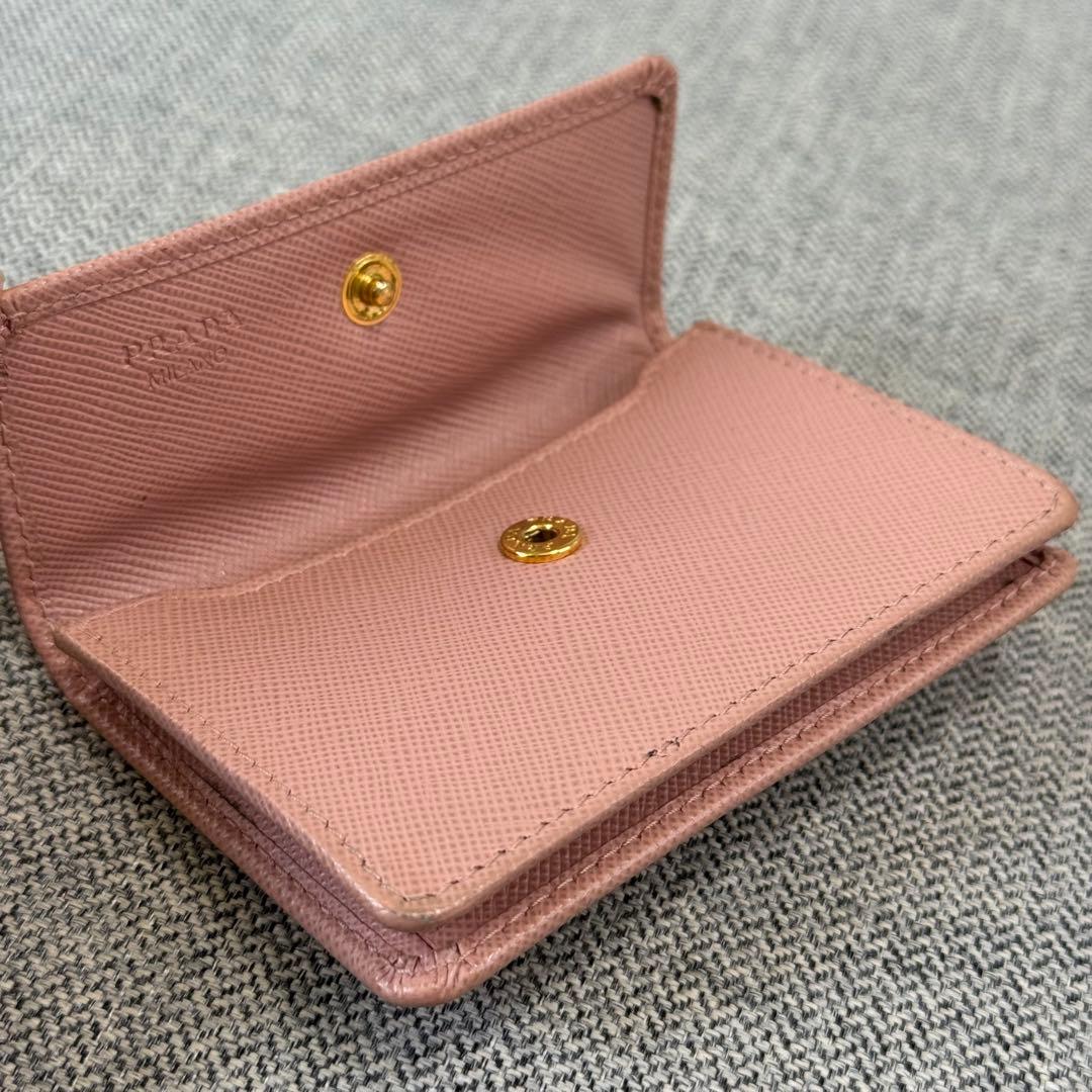 PRADA プラダ サフィアーノレザー カードケース 名刺入れ