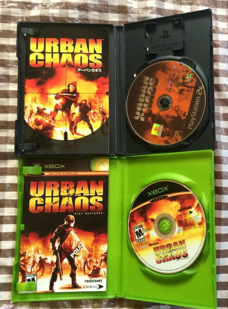 ＰＳ２　ＸＢＯＸ　アーバンカオス　Urban Chaos　海外版　北米版