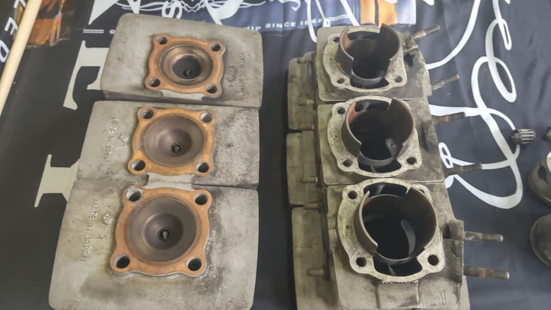 カワサキ KH400 (A5) TOWAスペシャル 腰上　キャブなし