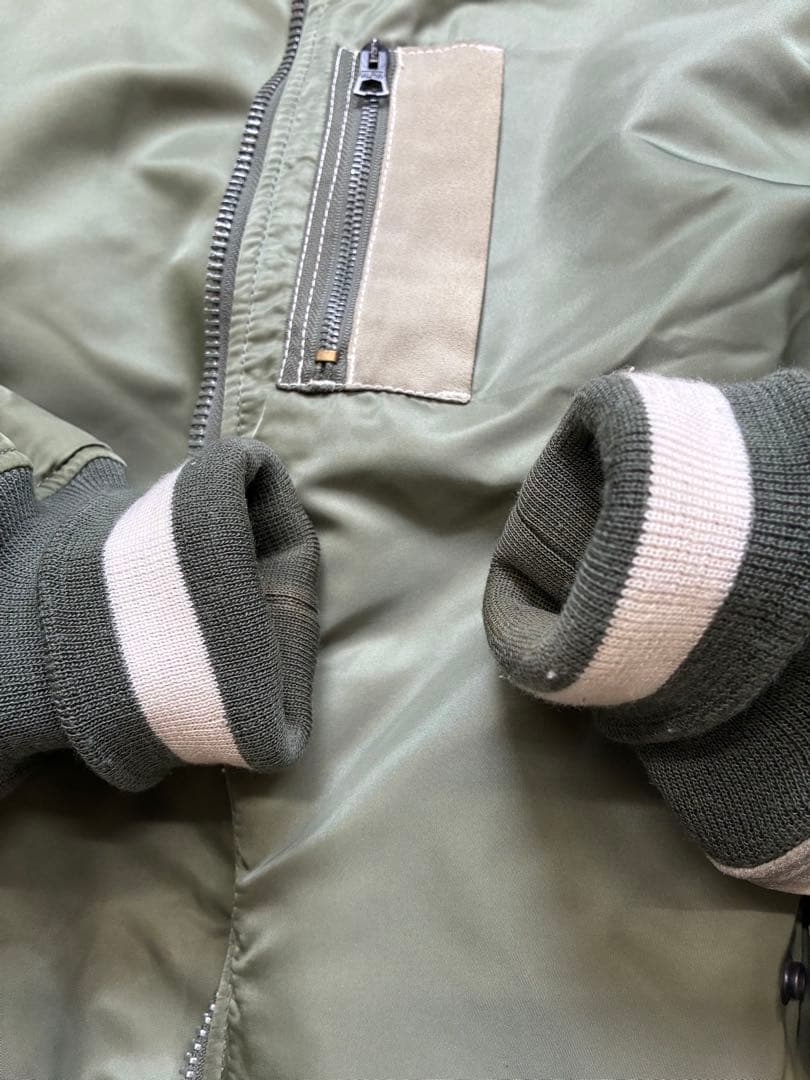 希少ネイバーフッド フラグメント 2004AW MA1フライトジャケット