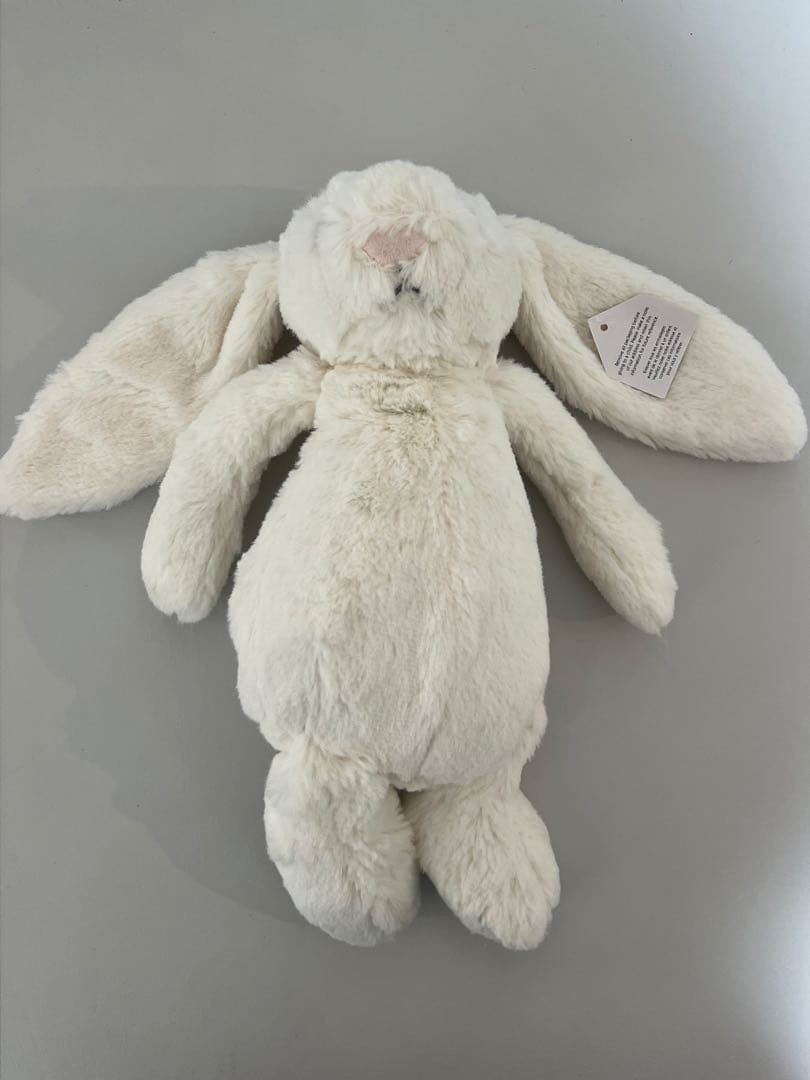  ホワイト　うさぎ　ぬいぐるみ 収納袋付き　未使用