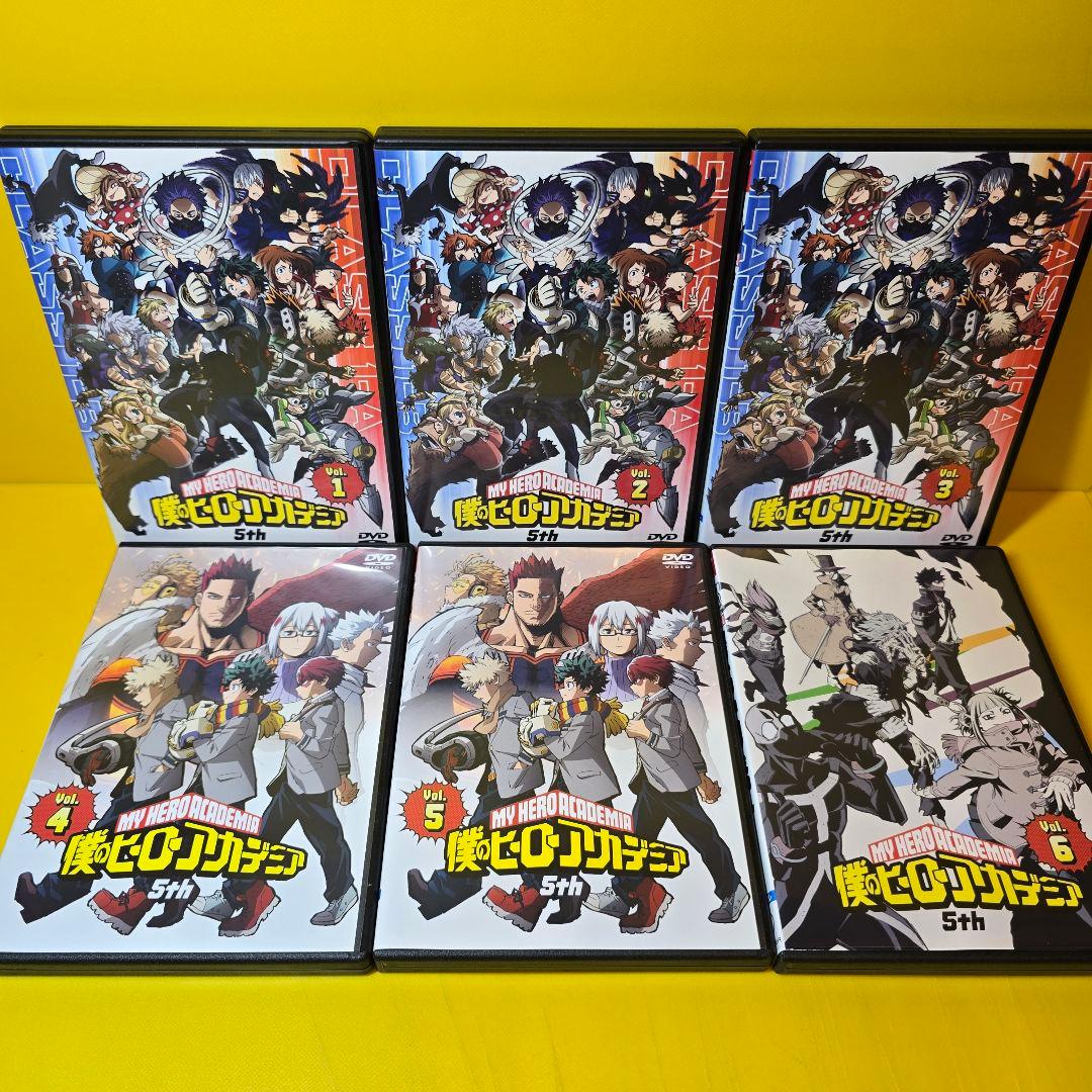 ※新品ケース交換済み　僕のヒーローアカデミア　1期～6期+劇場版　DVD全40巻