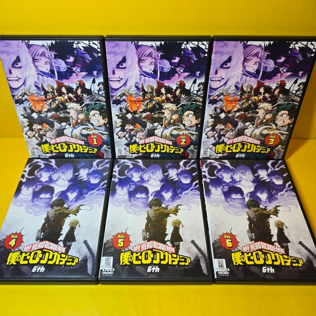 ※新品ケース交換済み　僕のヒーローアカデミア　1期～6期+劇場版　DVD全40巻