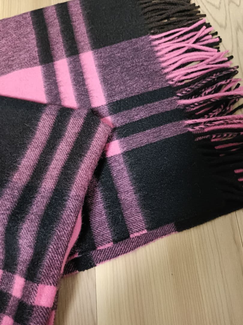 美品■　ジョシュアエリス　 カシミア100％　大判ストール　ユナイテッドアローズ