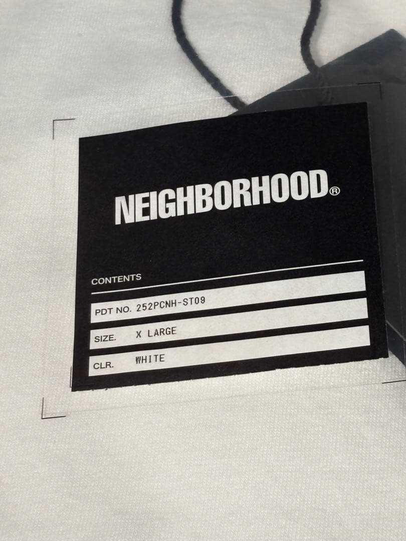 NEIGHBORHOOD NH . TEE SS-9 Tシャツ 白 XL 新品