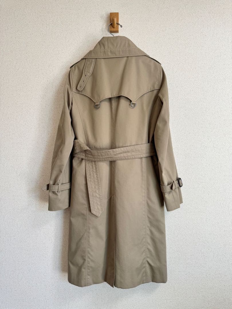 希少【Aquascutum】英国製トレンチコート /ベージュ/サイズ8