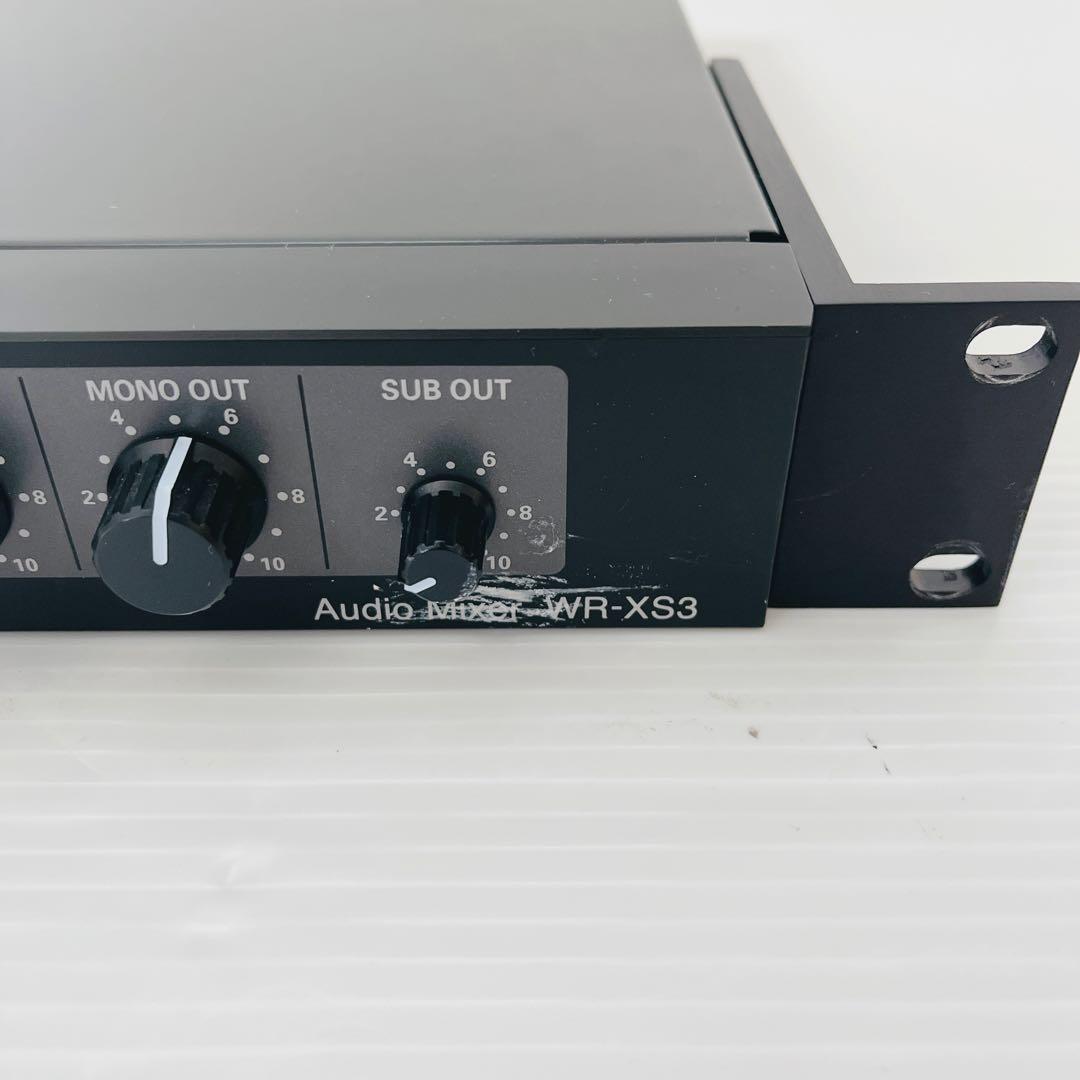 Panasonic RAMSA WR-XS3 オーディオミキサー 音出確認済み