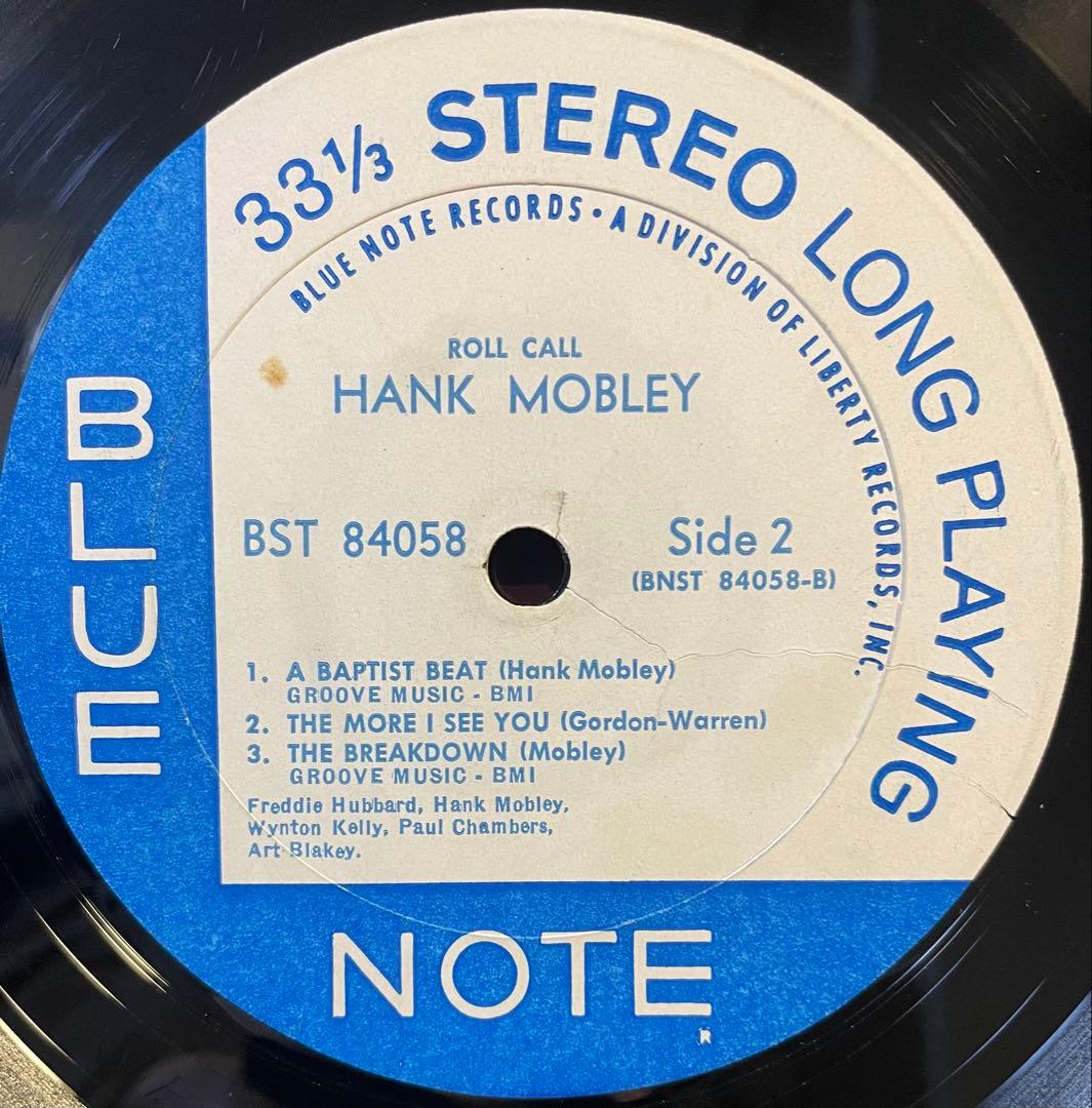 ジャズレコード Hank Mobley/Roll Call