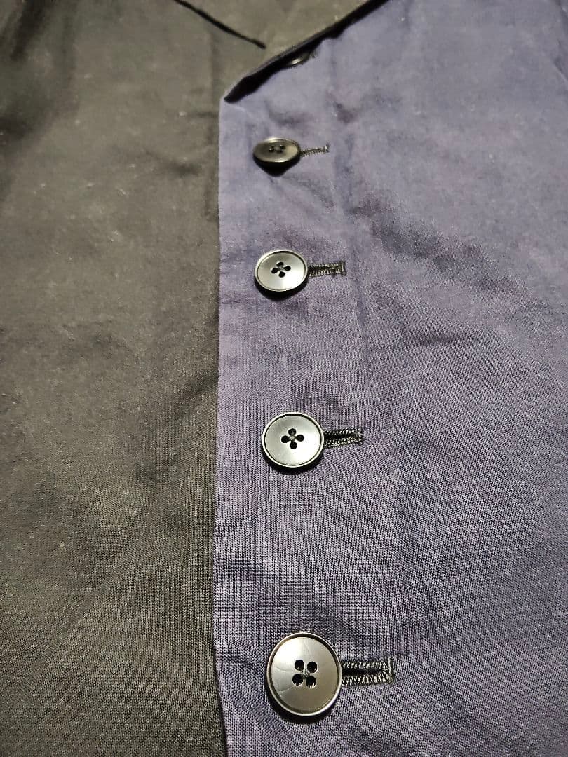yohji yamamoto pour homme バイカラー ジャケット