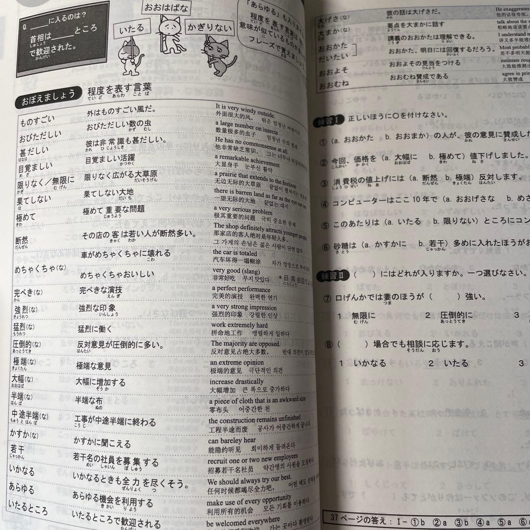 新「日本語能力試験」対策日本語総まとめ N2 5冊セット日本語2級検定