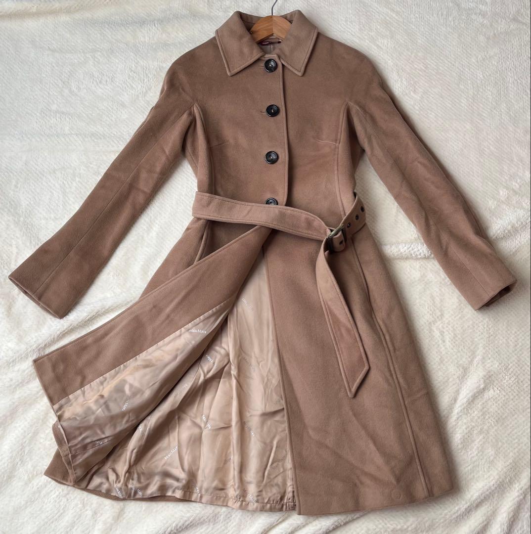 美品♡MaxMara キャメル ロングコート サイズ40