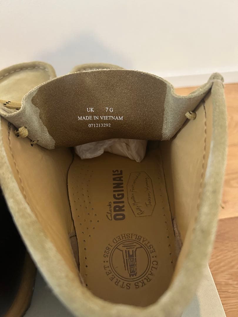 とーさん専用　Clarksワラビー　ロッキーマウンテンフェザーベッドコラボモデル