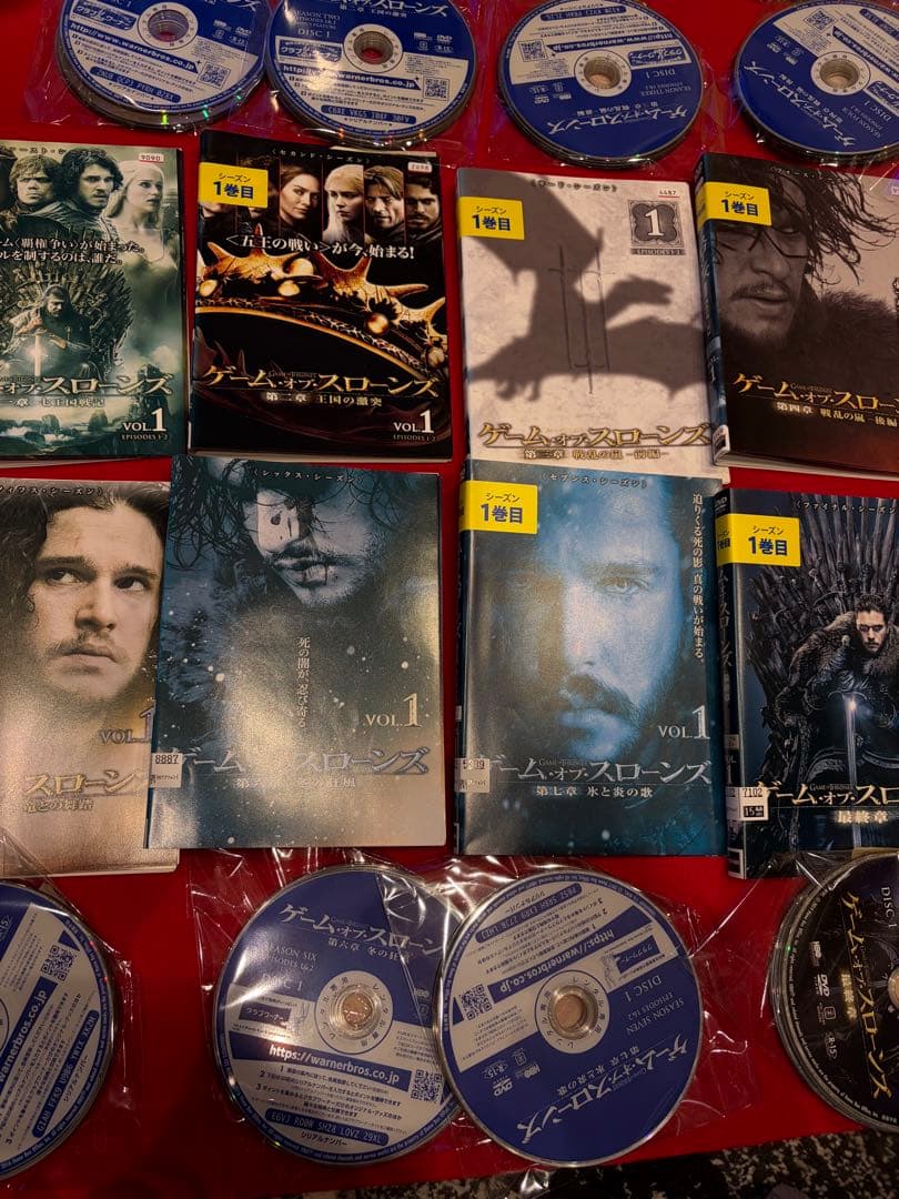 ゲーム・オブ・スローンズ 全40巻dvdセット