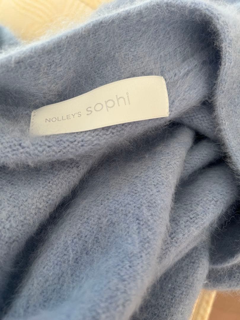NOLLEY'S sophi ヘアリーVネックカーディガン