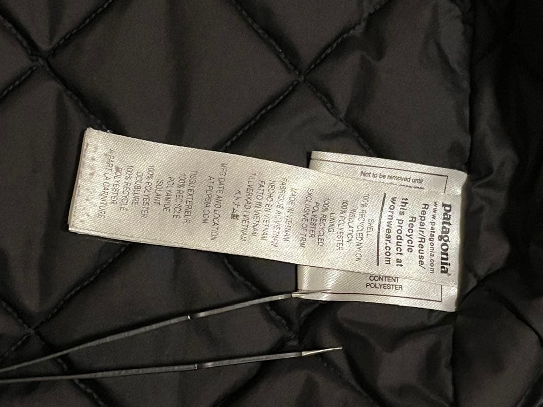 美品PATAGONIA men's イスマス JACKET BLACK S