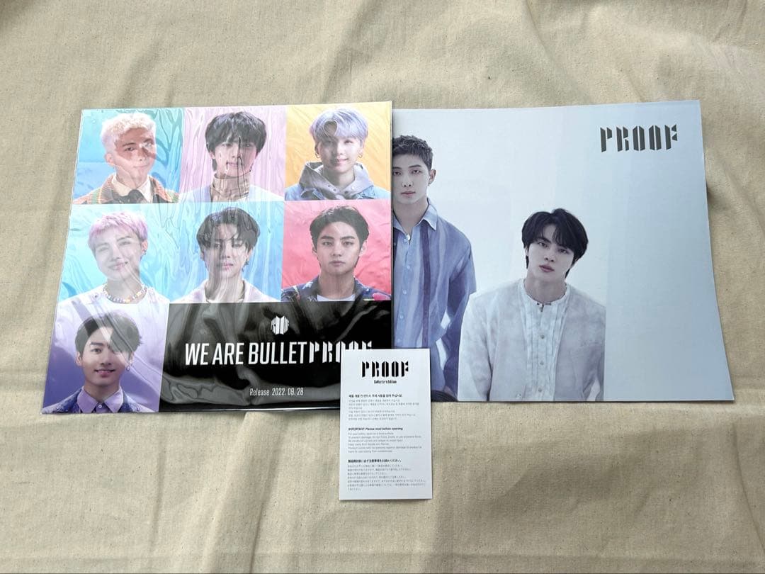 BTS PROOF コレクターズエディション ☆特典トレカ付き☆